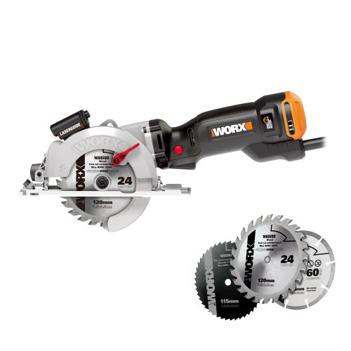 Worx WX437 - Sierra circular Worxsaw XL 800W 120mm